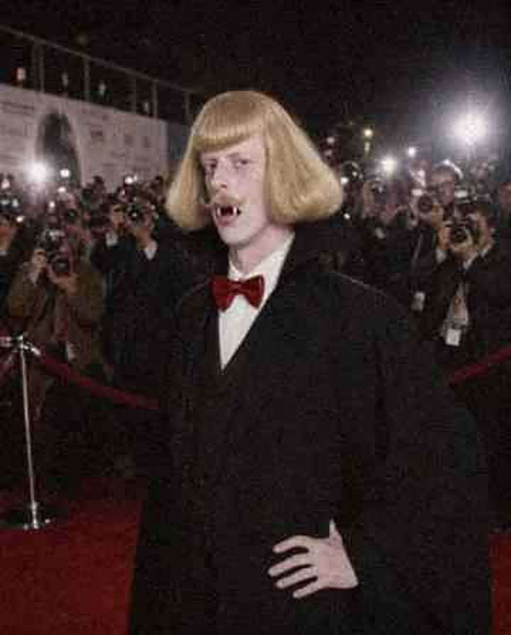 Jean Phil on the red carpet